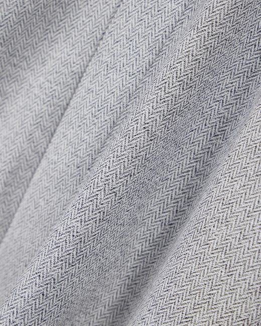 Emporio Armani Gray Chevron Jersey Shirt Signature Capsule for men