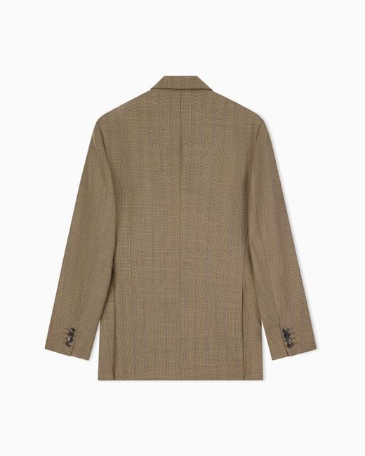 Emporio Armani Natural Lined Blazer for men