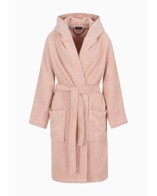 Emporio Armani Dressing Gown Or Bathrobe in Pink Lyst UK