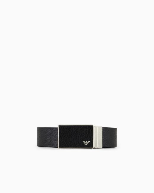 Emporio Armani White Gift Box With Reversible Belt for men