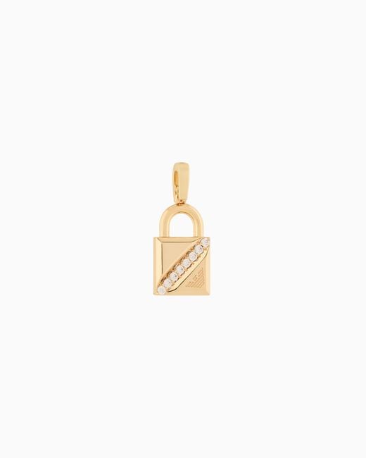 Emporio Armani White Tone Charm