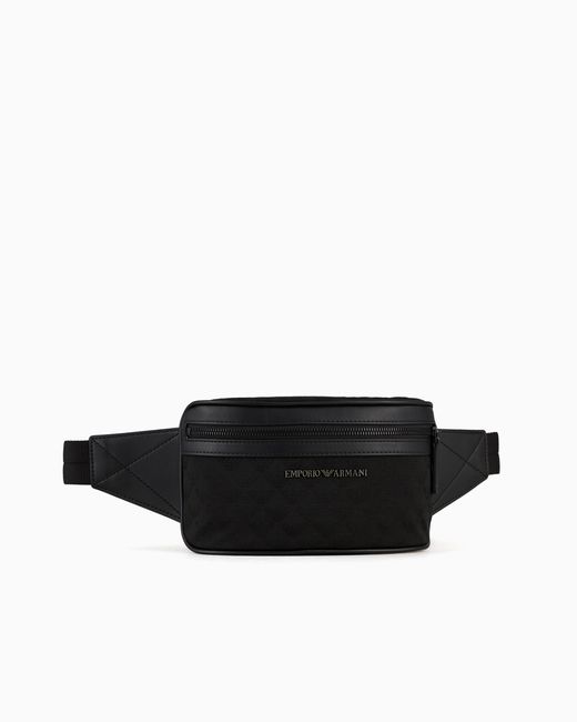 Emporio Armani Black Nylon Bag for men