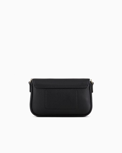 Emporio Armani Black Minitasche Mit Hirsch-Print