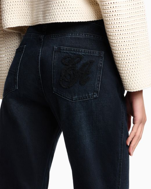 Jeans J9D Slim Fit di Emporio Armani in Blue