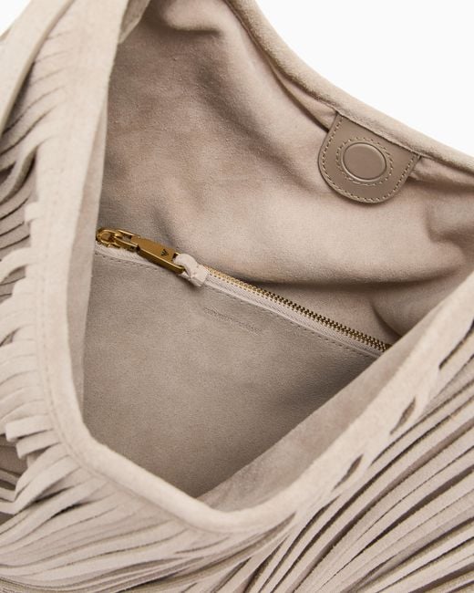 Emporio Armani Natural Oversized Shoulder Bag