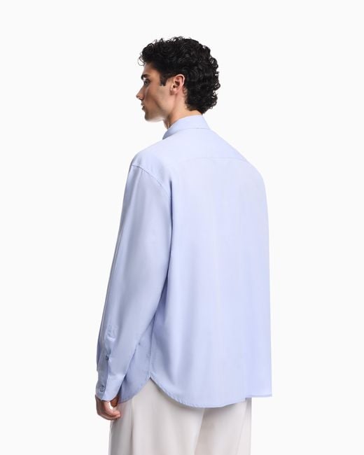 Emporio Armani Blue Shirt for men
