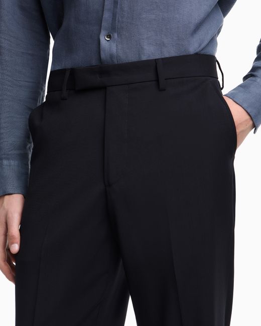 Emporio Armani Blue Trousers for men