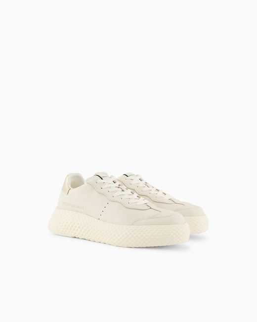 Emporio Armani White Chunky Sneaker