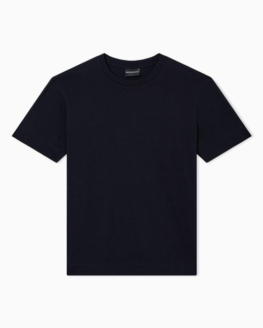 Emporio Armani Blue Slim-Fit T-Shirt for men