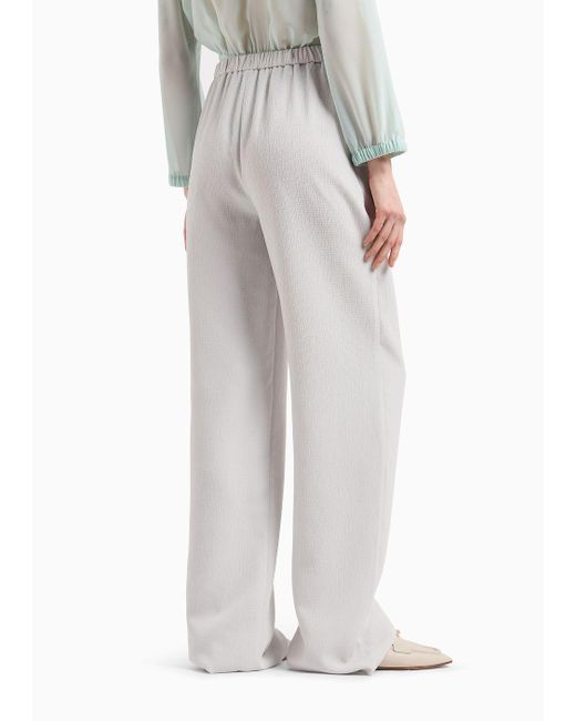 Pantalones Con Pinzas De Sirsaca Técnica Emporio Armani de color Gray