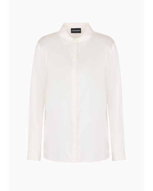Chemises Classiques Emporio Armani en coloris White