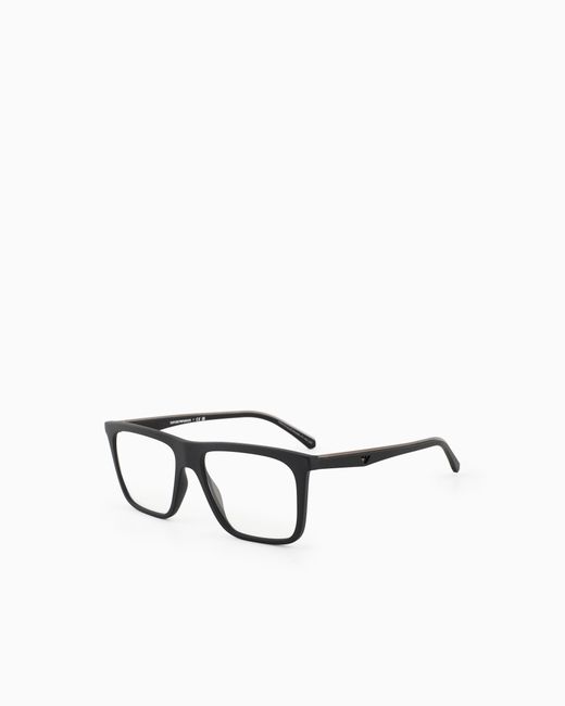 Emporio Armani Gray Square Sunglasses for men