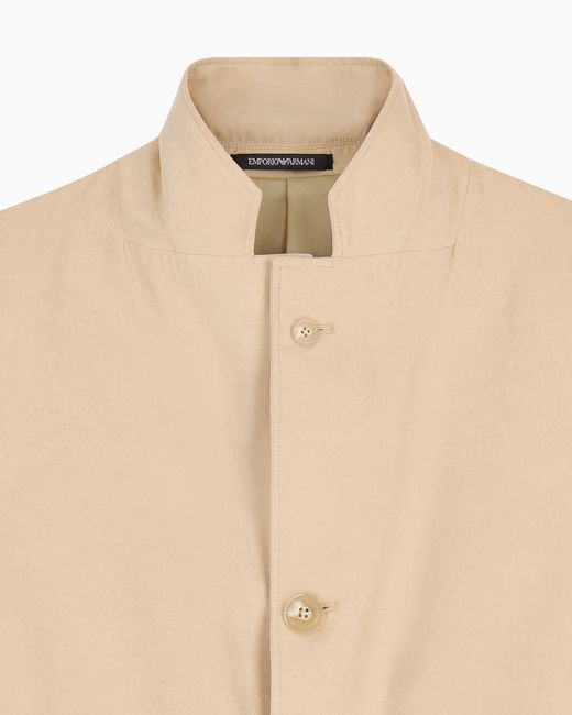Emporio Armani Natural Single-Breasted Jacket for men