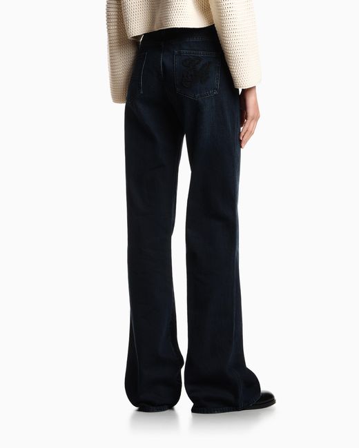 Jeans J9D Slim Fit di Emporio Armani in Blue