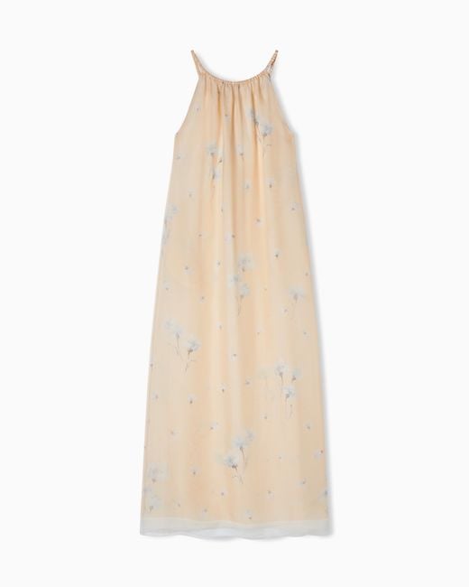 Emporio Armani Natural Long Dress