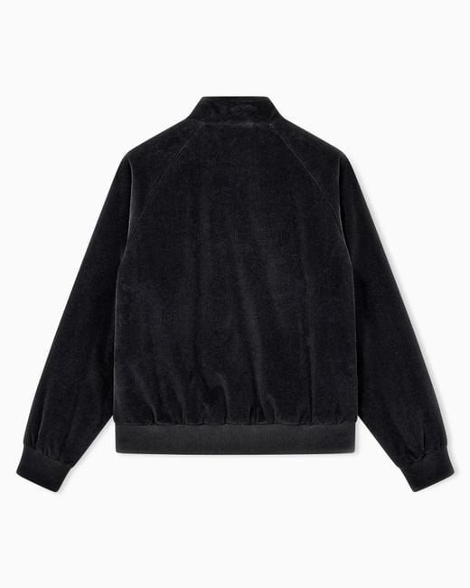 Emporio Armani Black Blouson Jacket for men