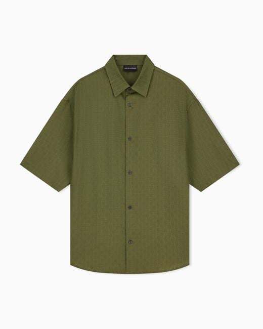Emporio Armani Green Shirt for men