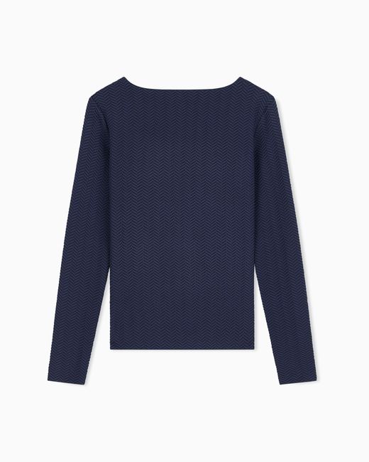 Emporio Armani Blue Slim Fit Shirt