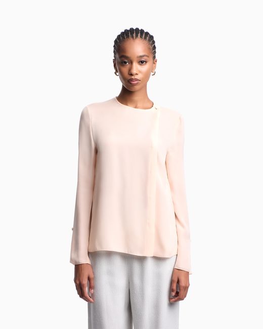 Emporio Armani Pink Icon Blouse