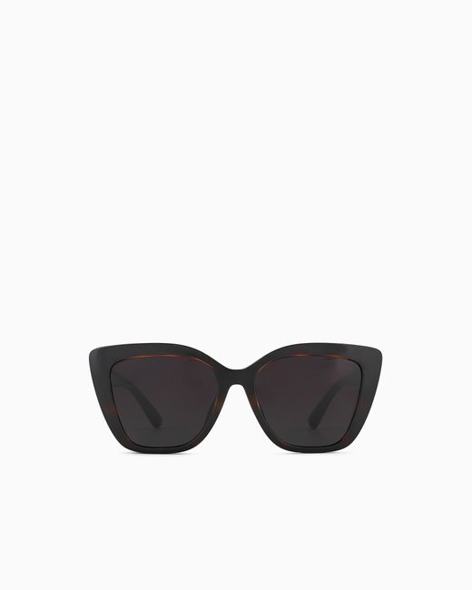 Gafas De Sol Estilo Ojo De Gato Para Mujer Emporio Armani de color Black