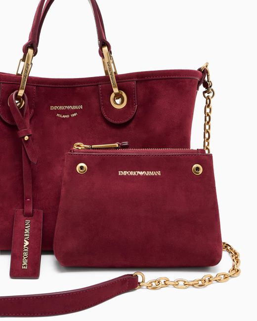 Emporio Armani Red Myea Kleiner Shopper