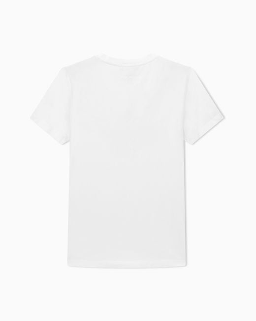 Emporio Armani White T-Shirt Regular Fit