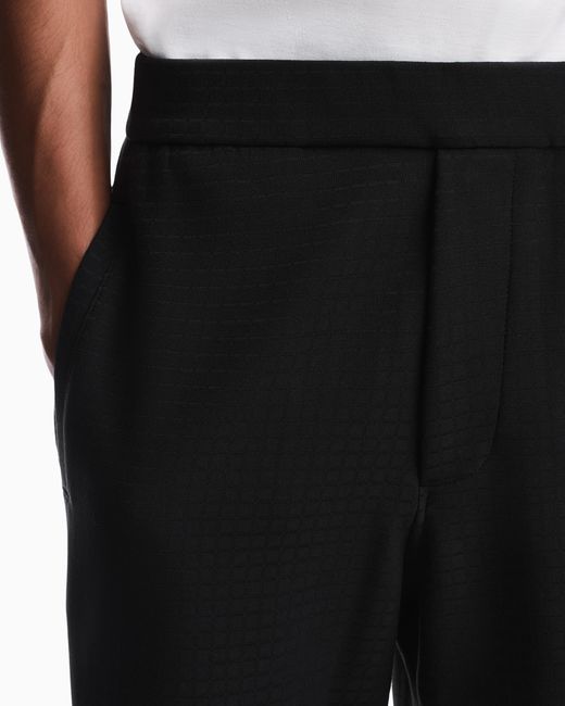 Emporio Armani Blue Trousers for men