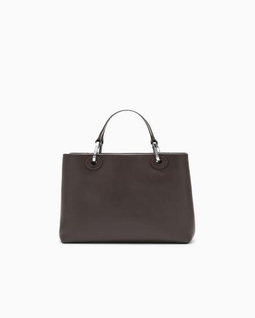 Emporio Armani Brown Shopping Bag