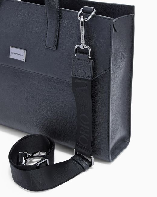 Emporio Armani Blue Business Bag for men