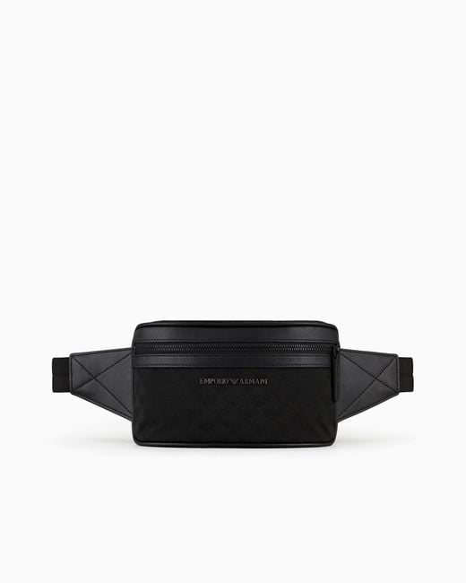 Emporio Armani Black Nylon Bag for men