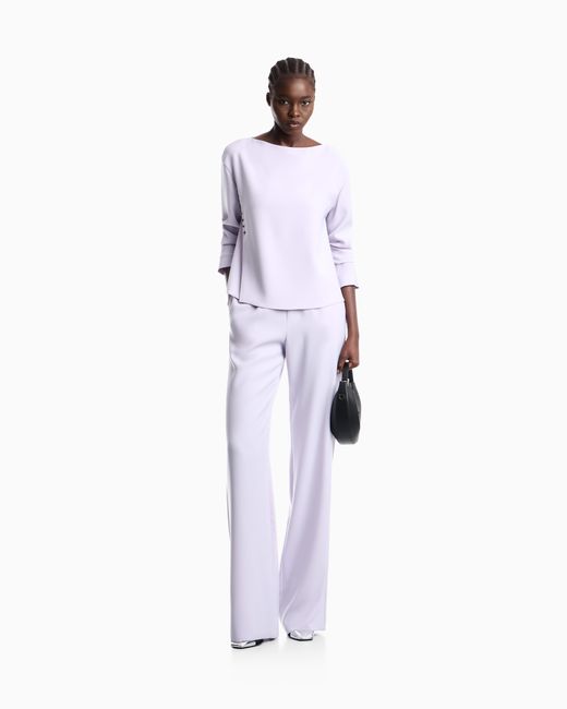 Emporio Armani White Unlined Top
