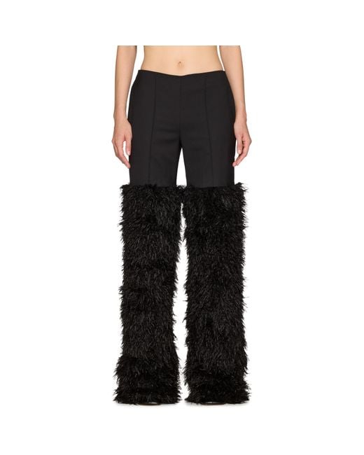 Entire studios Black Pelage Pants