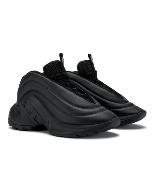 DIESEL Black S-D-Runner X Sneaker