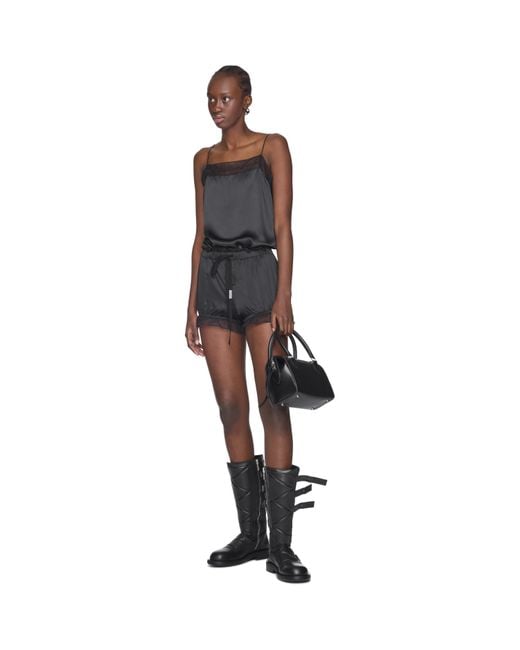 Ann Demeulemeester Black Lo Micro Boxer Shorts