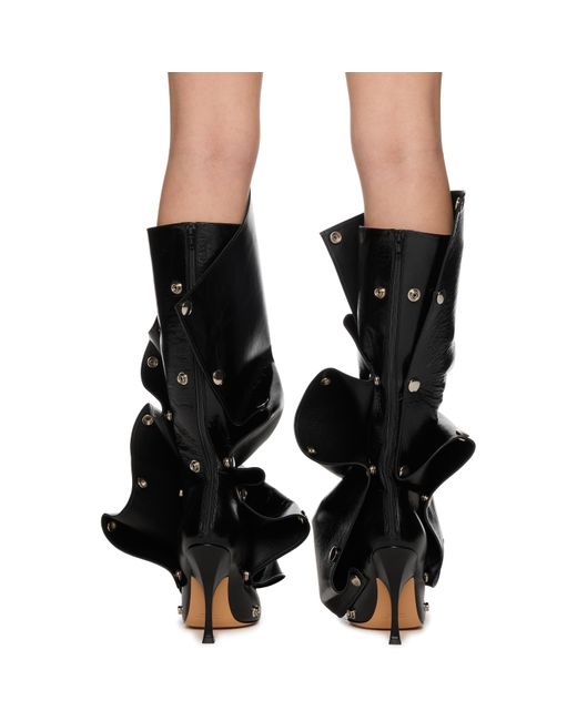 Y. Project Black Snap Boots