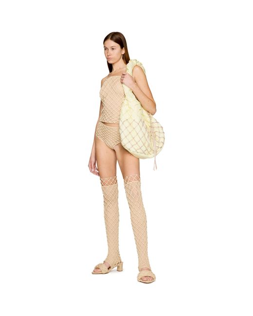 Isa Boulder Natural Macramist Hot Pants
