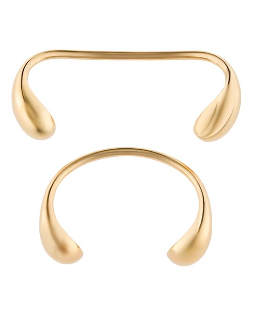 Hugo Kreit Metallic Serti Bracelet Set