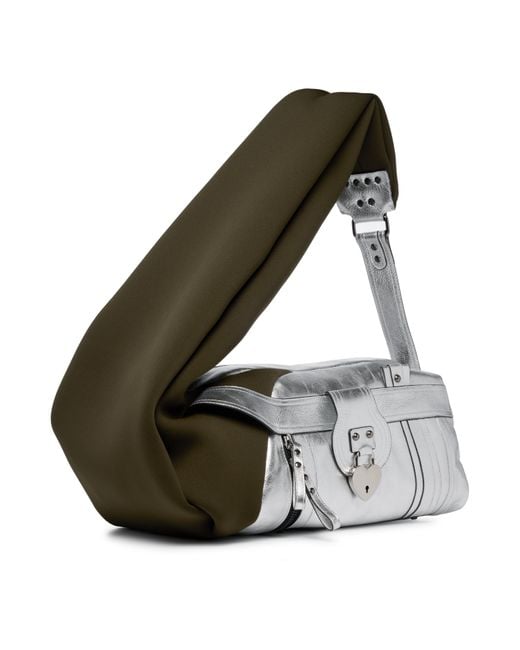 OTTOLINGER Metallic Neoprene Leather Bag