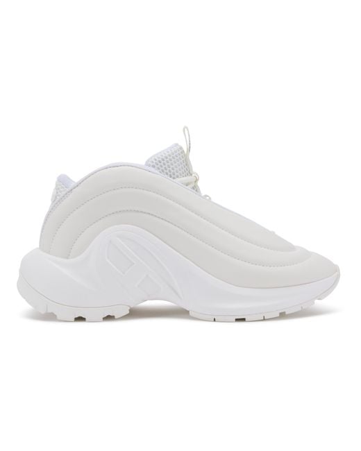 DIESEL White S-D-Runner X Sneaker