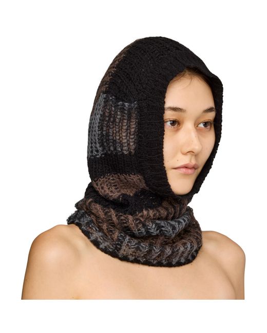 Ann Demeulemeester Black Vali Balaclava