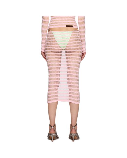 Isa Boulder Pink Allea Lace Skirt