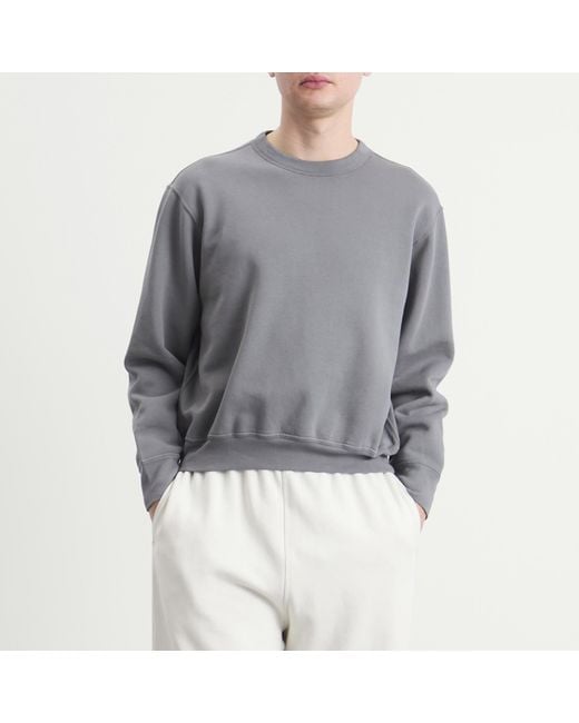Lady White Co. Gray Relaxed Sweatshirt for men