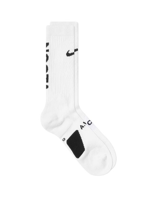 Nike X Nocta Crew Sock in White for Men Lyst