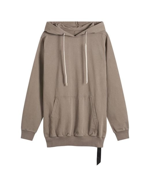 Rick Owens Brown Pullover Hoodie for men