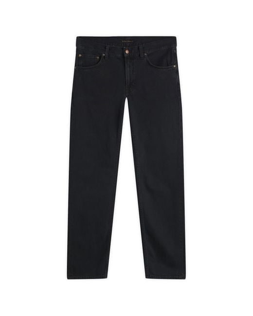 Nudie Jeans Black Nudie Gritty Jackson Jeans for men