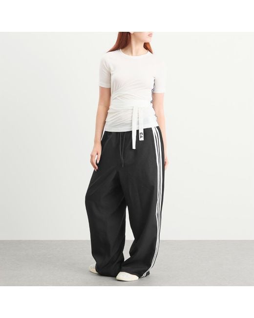 Y-3 Black Wire Pants