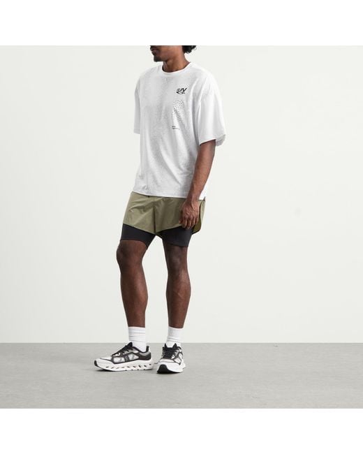 On Shoes White Performance Volt T-Shirt for men