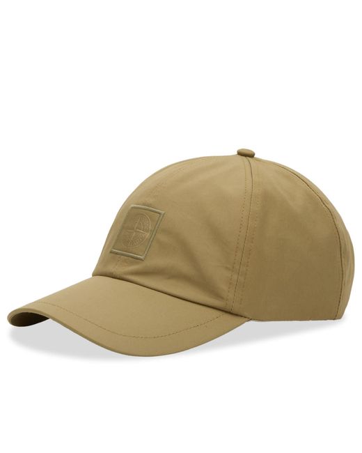 Stone Island Green Ghost Cotton Canvas Cap for men