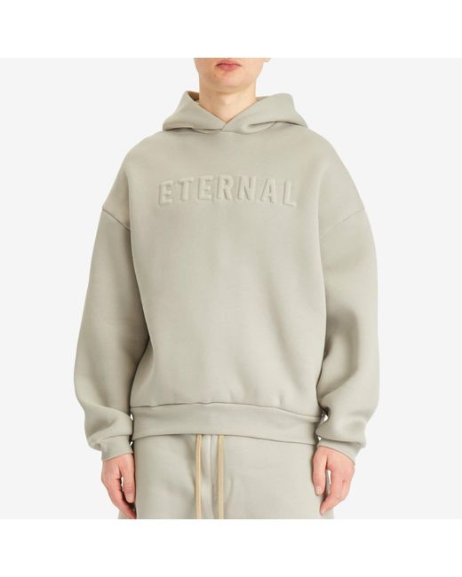 Fear Of God Gray Eternal Hoodie for men