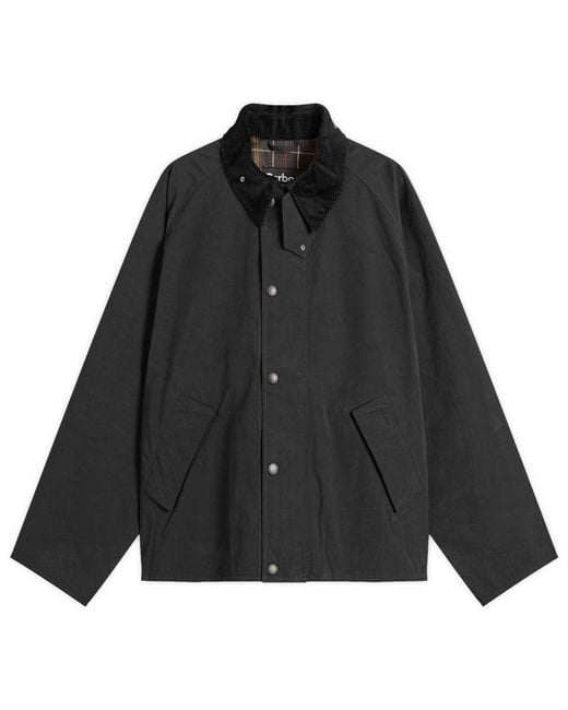 Barbour Black Os Transporter Casual Jacket for men